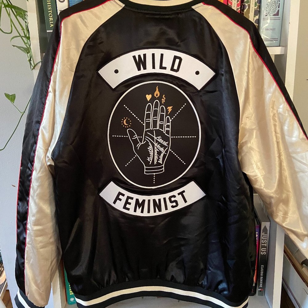 Wildfang WILD FEMINIST Deadstock Bomber Jacket